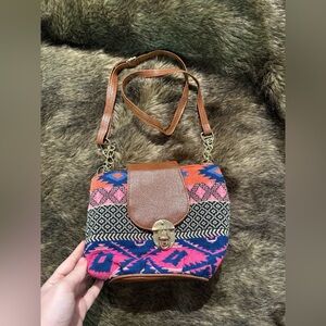 Colorful Patterned Women's Bag